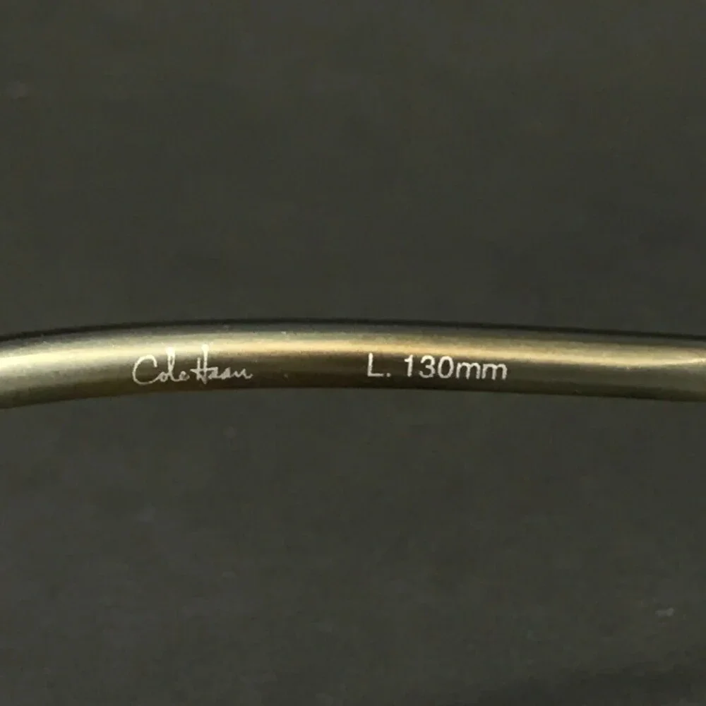 Cole Haan Eyeglasses Frames CH 905 SAGE Grey Round Rimless 50-18-130